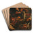 Kitchen Scene by Pieter Aertsen Art Drink Coaster set Kitchen Scene by Pieter Aertsen Art Drink Coaster set