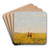 Pushing for Rail by Thomas Eakins Art Drink Coaster set Pushing for Rail by Thomas Eakins Art Drink Coaster set