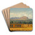 Palermo And Mount Pellegrino by Francesco Lojacono Art Drink Coaster set Palermo And Mount Pellegrino by Francesco Lojacono Art Drink Coaster set