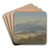 Mountainscape by Eduard Wilhelm Pose Art Drink Coaster set