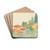 Gezicht op Italiaanse huizen in bergachtig landschap by Reijer Stolk Drink Coasters - set of 4 Gezicht op Italiaanse huizen in bergachtig landschap by Reijer Stolk Drink Coasters - set of 4