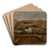 View Of Volovec by Eduard Hrik Art Drink Coaster set