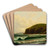 A Fair Day On The Coast by Alfred Thompson Bricher Art Drink Coaster set A Fair Day On The Coast by Alfred Thompson Bricher Art Drink Coaster set