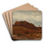 Autumn Landscape by Robert Swain Gifford Art Drink Coaster set Autumn Landscape by Robert Swain Gifford Art Drink Coaster set