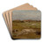 Marsh Landscape by Dwight W. Tryon Art Drink Coaster set