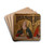 Saints Apollonia, Barbara, and Agatha by Master Alejo Drink Coasters - set of 4
