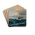 Schiff auf Hoher See by Max Jensen Drink Coasters - set of 4 Schiff auf Hoher See by Max Jensen Drink Coasters - set of 4