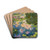 Le Bassin aux nymphas by Claude Monet Drink Coasters - set of 4
