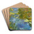 Le bassin aux nymphas by Claude Monet Art Drink Coaster set