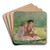 Listening To The Birds by Winslow Homer Art Drink Coaster set Listening To The Birds by Winslow Homer Art Drink Coaster set