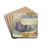 Mischief and Repose by John William Godward Drink Coasters - set of 4