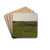 Landscape with fields by Willem Witsen Drink Coasters - set of 4