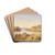 Philae, Egypt by Edward Lear Drink Coasters - set of 4 Philae, Egypt by Edward Lear Drink Coasters - set of 4