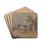 A French Diligence of 1830 by Charles Cooper Henderson Drink Coasters - set of 4 A French Diligence of 1830 by Charles Cooper Henderson Drink Coasters - set of 4