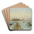 Soir d'hiver. Bertricourt, environs de Reims by Armand Gury Art Drink Coaster set