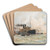 The lady, She's a Liner by Charles Edward Dixon Art Drink Coaster set The lady, She's a Liner by Charles Edward Dixon Art Drink Coaster set
