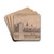 Lambeth Palace by Samuel Wale Drink Coasters - set of 4
