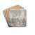 The Artist Nicaise De Keyser's Studio at the Academy by Nicaise De Keyser Drink Coasters - set of 4