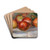 Apples, Orange, and Lemon (Pommes, oranges et citrons) by Pierre-Auguste Renoir Drink Coasters - set of 4