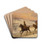 Napoleon's cavalry by Jan Van Chelminski Drink Coasters - set of 4 Napoleon's cavalry by Jan Van Chelminski Drink Coasters - set of 4