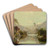 View of Cuba by Edmund Darch Lewis Art Drink Coaster set View of Cuba by Edmund Darch Lewis Art Drink Coaster set