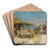 Refreshments at a wayside inn by Cesare Auguste Detti Art Drink Coaster set Refreshments at a wayside inn by Cesare Auguste Detti Art Drink Coaster set