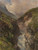 Gebirgsschlucht mit tosendem Wasserfall (Ca. 1880) by Edward Theodore Compton Art Print Download