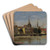 Dutch Seaport by Carl Sknberg Art Drink Coaster set