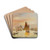 Venice, in the Bacino San Marco by Marco Grubacs Drink Coasters - set of 4