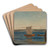 Fra Hvaler by Amaldus Nielsen Art Drink Coaster set