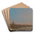 The City from Near the Terrace of Somerset House by Canaletto Art Drink Coaster set