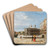Riva degli Schiavoni by Marco Grubacs Art Drink Coaster set