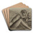 Le Midi by Pierre-Paul Prud'hon Art Drink Coaster set Le Midi by Pierre-Paul Prud'hon Art Drink Coaster set