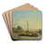 Pope's Villa, Twickenham by Samuel Scott Art Drink Coaster set