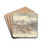 View at Mr. Sheppard's, The Ridge, Gloucestershire by John Linnell Drink Coasters - set of 4
