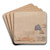 The Bridge of Sighs, Venice by Alfred George Stevens Art Drink Coaster set