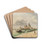 Venice, View of Santa Maria della Salute by Marco Grubas Drink Coasters - set of 4