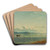Fra Bmmelfjord by Amaldus Nielsen Art Drink Coaster set