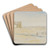 Dakkeh by Edward Lear Art Drink Coaster set Dakkeh by Edward Lear Art Drink Coaster set
