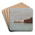 Blick auf die Punta della Dogana by Pietro Galter Art Drink Coaster set Blick auf die Punta della Dogana by Pietro Galter Art Drink Coaster set