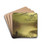 Roundhay Lake by John Atkinson Grimshaw Drink Coasters - set of 4