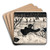 Meisje probeert hond te redden uit wak by A. Tinbergen Art Drink Coaster set