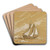 Schooner with Three Dories by Winslow Homer Art Drink Coaster set Schooner with Three Dories by Winslow Homer Art Drink Coaster set