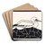 Jan-van-gent by Samuel Jessurun de Mesquita Art Drink Coaster set Jan-van-gent by Samuel Jessurun de Mesquita Art Drink Coaster set