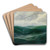 Choppy Seas by Max Jensen Art Drink Coaster set Choppy Seas by Max Jensen Art Drink Coaster set