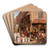 The Corpus Christi Procession by Hipolit Lipiski Art Drink Coaster set