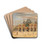 Venice, a view of St Marks Square by Marco Grubas Drink Coasters - set of 4 Venice, a view of St Marks Square by Marco Grubas Drink Coasters - set of 4