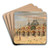 Venice, a view of St Marks Square by Marco Grubas Art Drink Coaster set Venice, a view of St Marks Square by Marco Grubas Art Drink Coaster set