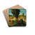 Landscape with Rider by Girolamo da Santacroce Drink Coasters - set of 4
