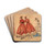 Etude de costumes by Eugne Boudin Drink Coasters - set of 4